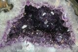 Dark Purple Amethyst Geode - Uruguay #33819-1